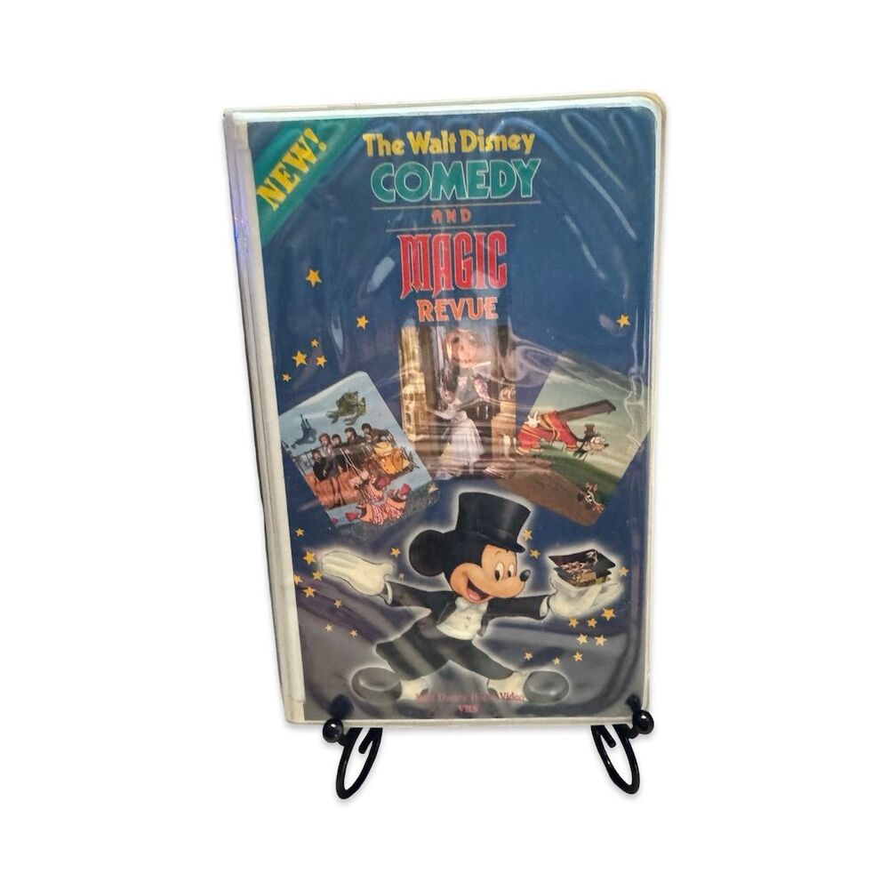 The Walt Disney Comedy and Magic Revue VHS 1985 Clamshell